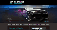 Desktop Screenshot of bmtechniks.com.au